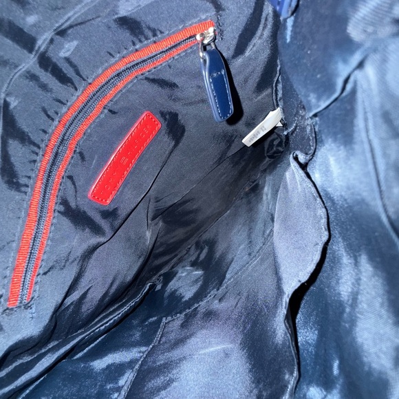 Tommy Hilfiger Blue Patterned Crossbody Bag - Picture 4 of 4